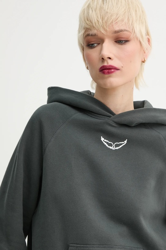 ZADIG&VOLTAIRE felpa grigio JWSS01602.21