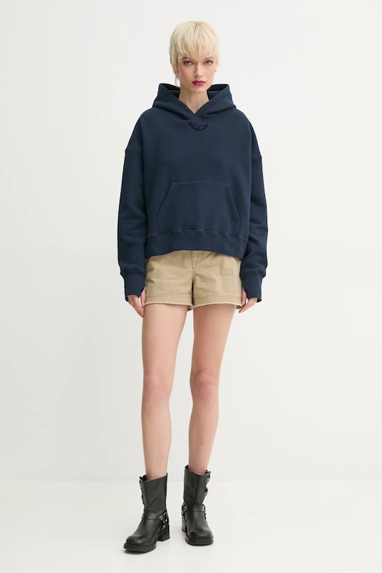 ZADIG&VOLTAIRE bluza JWSS01649.404 granatowy SS25