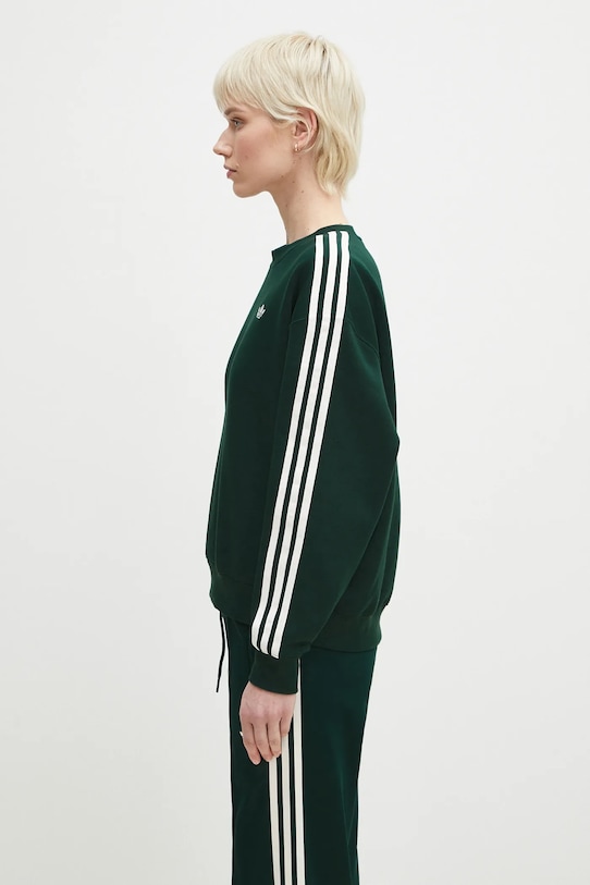 adidas Originals sweatshirt x Sporty & Rich Sweatshirt JN5320 green SS25