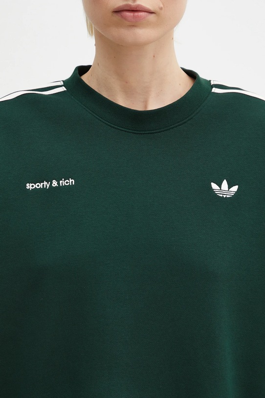 adidas Originals sweatshirt x Sporty & Rich Sweatshirt green JN5320