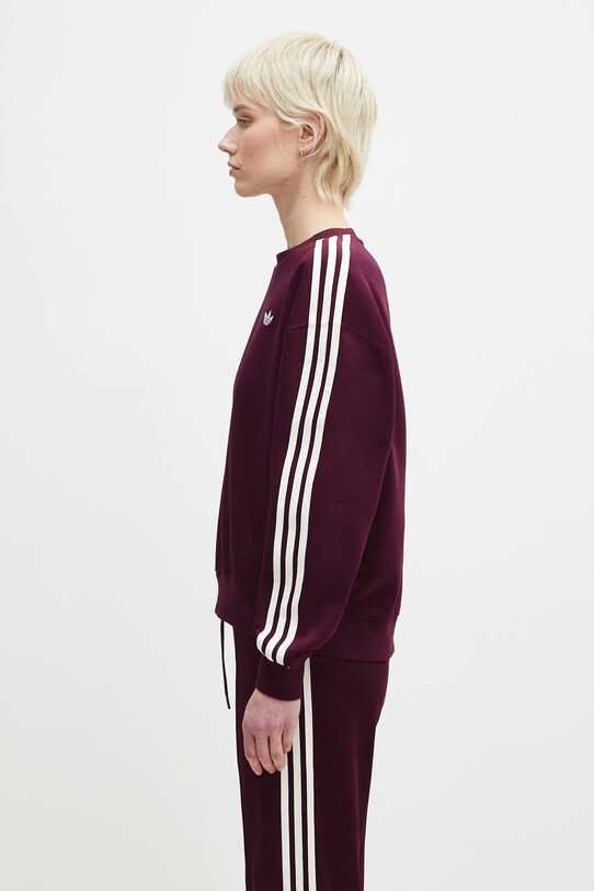 Mikina adidas Originals x Sporty & Rich Sweatshirt JN5321 burgundské SS25