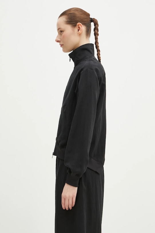 Y-3 bluza Washed Twill Blouson JD3518 czarny SS25