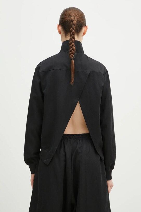 Odzież Y-3 bluza Washed Twill Blouson JD3518 czarny