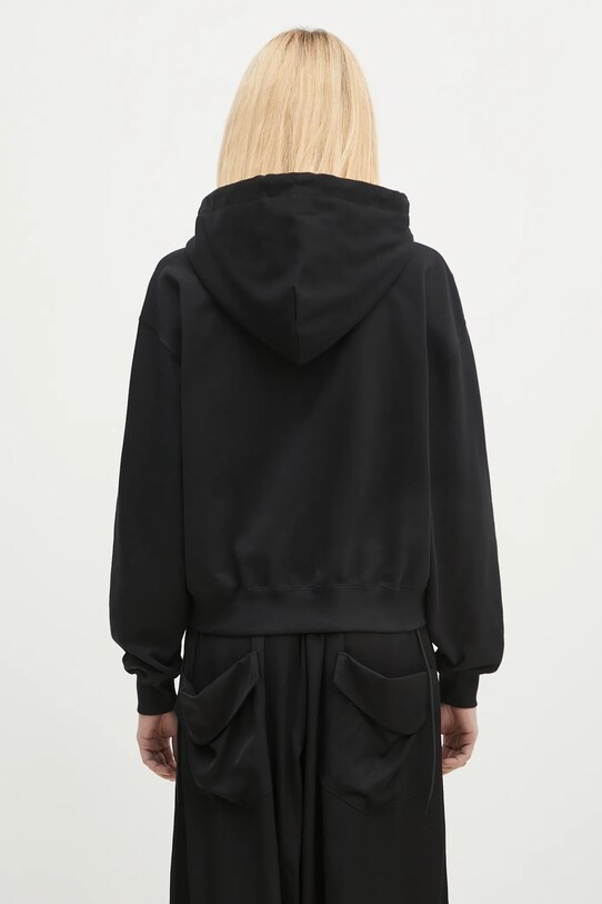 Одяг Бавовняна кофта Y-3 French Terry Boxy Hoodie JX7373 чорний