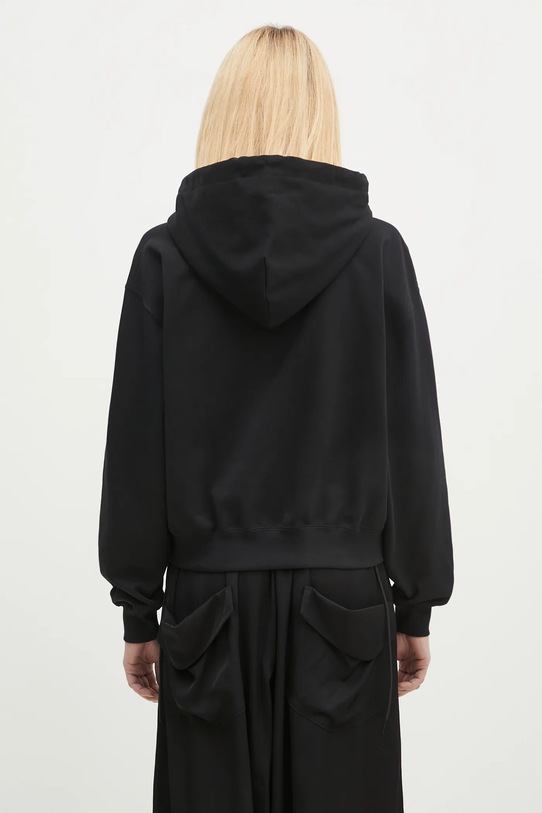 Одежда Хлопковая кофта Y-3 French Terry Boxy Hoodie JX7373 чёрный