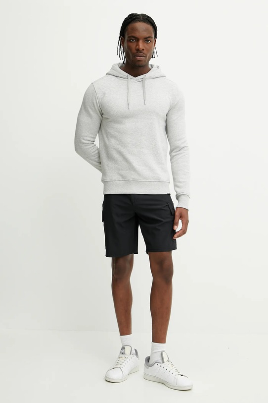 Dukserica Didriksons VEN 504129 siva SS25