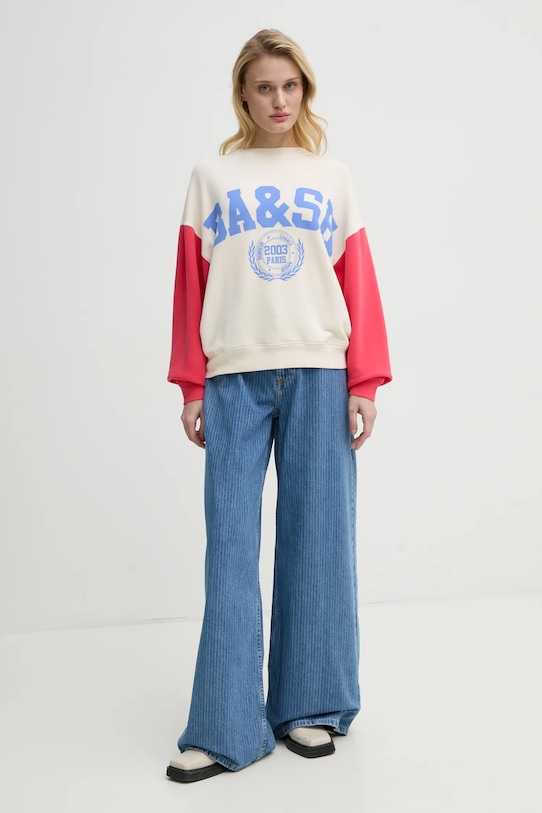 BA&SH bluza BENJAMIN 1E25BENJ beżowy SS25