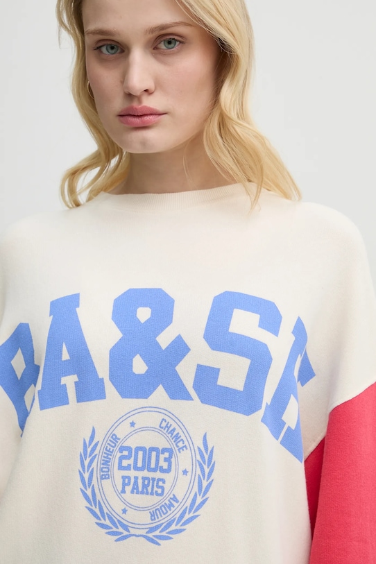 BA&SH bluza BENJAMIN beżowy 1E25BENJ