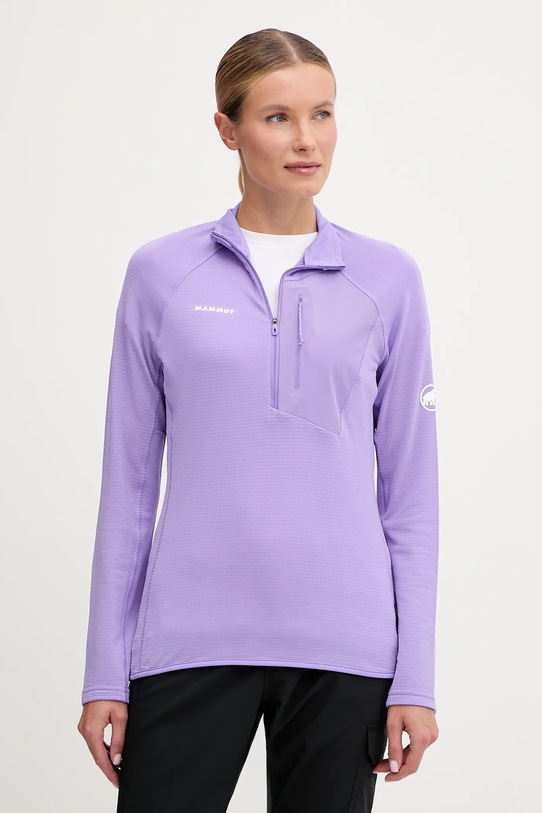 Αθλητική μπλούζα Mammut Aenergy Light χωρίς κουκούλα μωβ 1014.05531