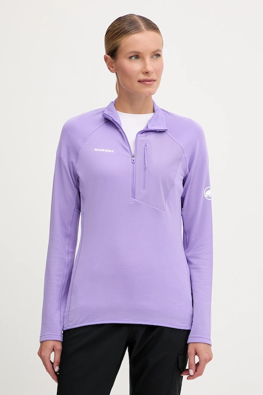 Mammut bluza sportowa Aenergy Light aplikacja fioletowy 1014.05531