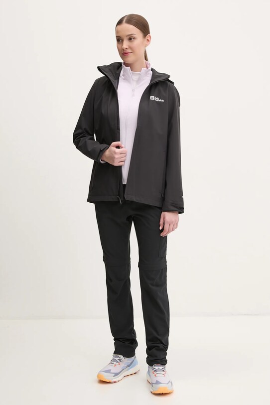Спортивна кофта Jack Wolfskin Prelight A63790 фіолетовий SS25