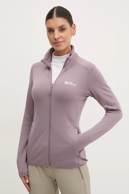 Jack Wolfskin hanorac Kolbenberg uni roz A63965