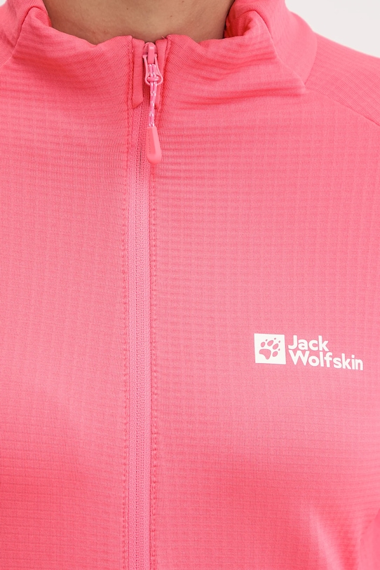 Jack Wolfskin bluza sportowa Kolbenberg różowy A63965
