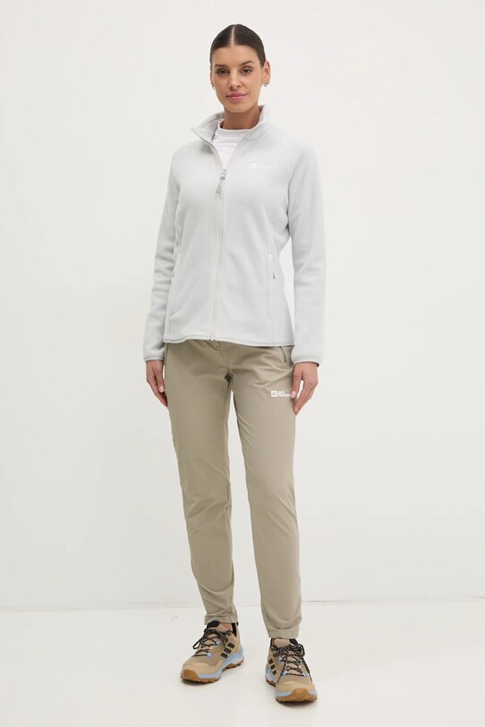 Športni pulover Jack Wolfskin Moonrise A63263 siva SS25
