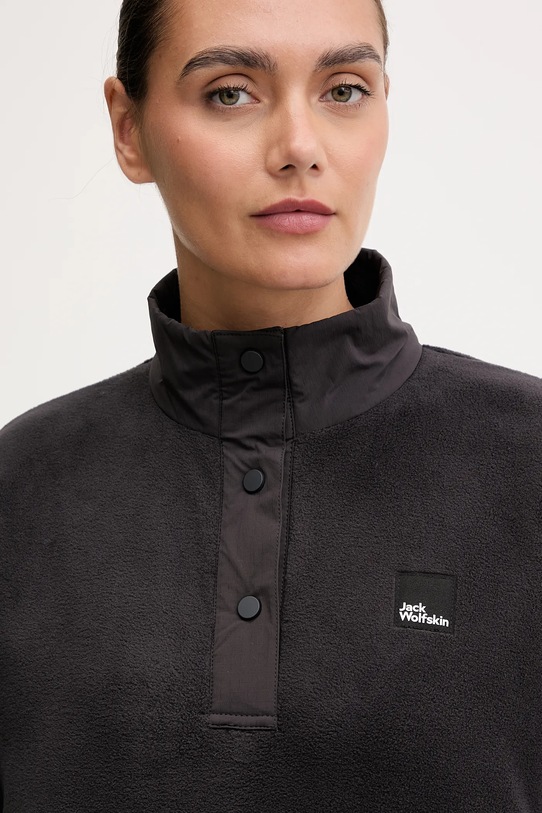 Jack Wolfskin bluza polarowa Sumetro czarny A64110