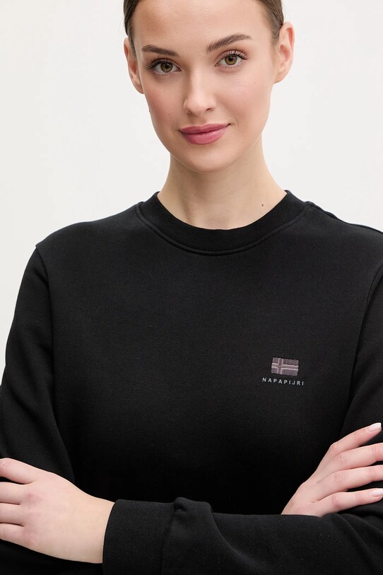 Bavlněná mikina Napapijri B-Nina černá NP0A4H859411