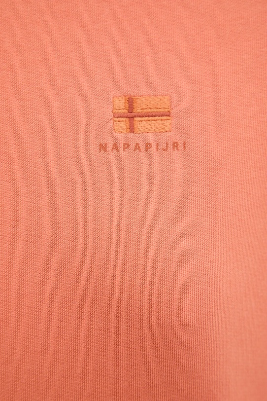 Pamučna dukserica Napapijri B-Nina NP0A4H85A691 narančasta