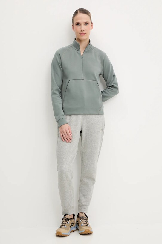 Outdoorová mikina Helly Hansen TECH SWEAT 34501 zelená SS25