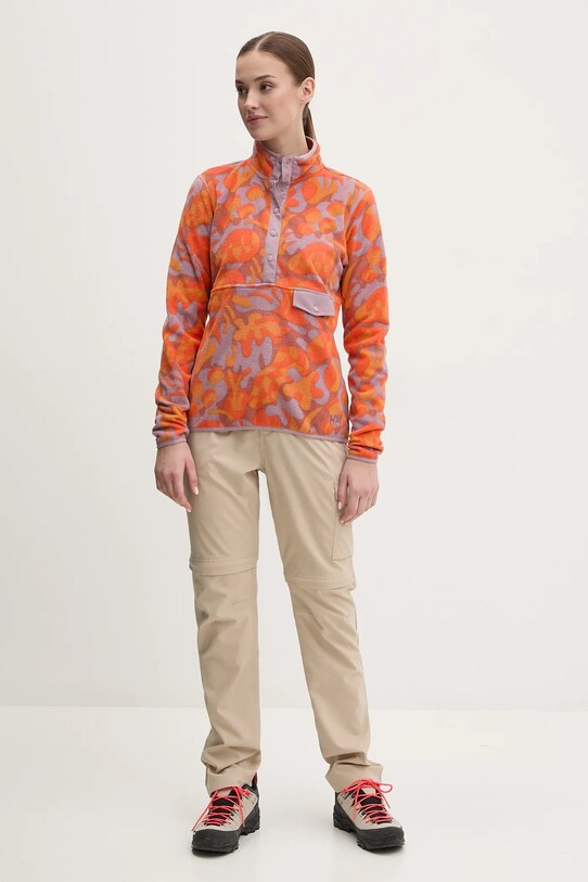 Αθλητική μπλούζα Helly Hansen Maridalen 63430 πορτοκαλί SS25
