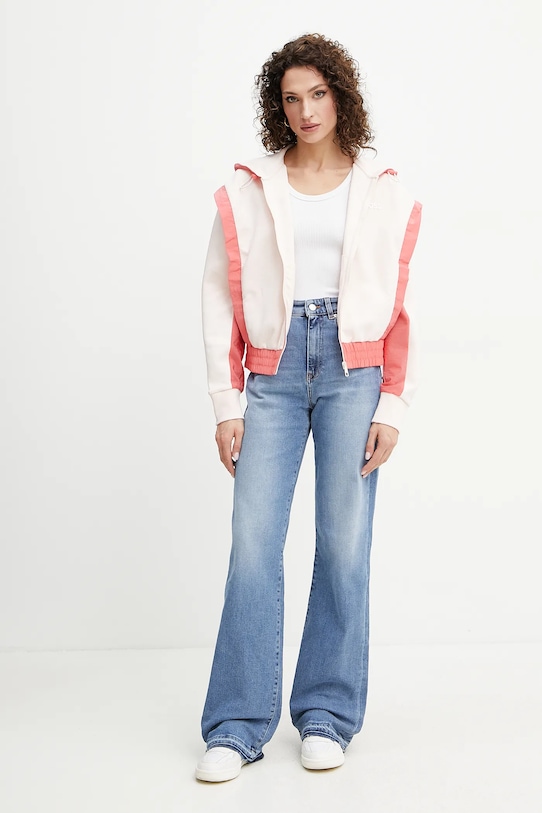 BOSS bluza 50541327 różowy SS25