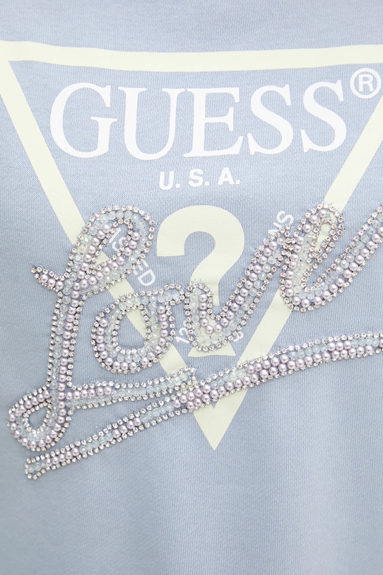 Кофта Guess LOVE блакитний W5GQ05.KB683