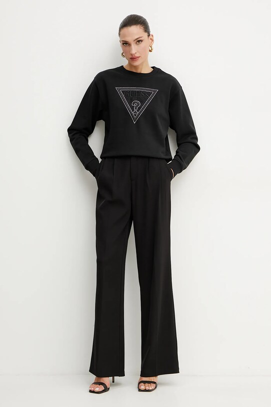 Guess bluza W5GQ12.KBKM0 czarny SS25