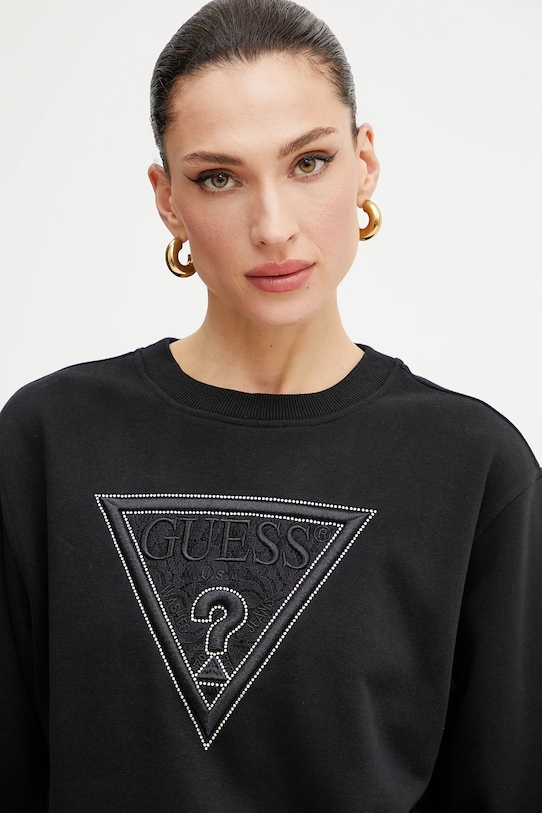 Mikina Guess černá W5GQ12.KBKM0