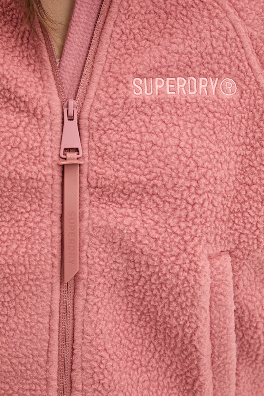Superdry bluza polarowa W2012288A.9KS pomarańczowy