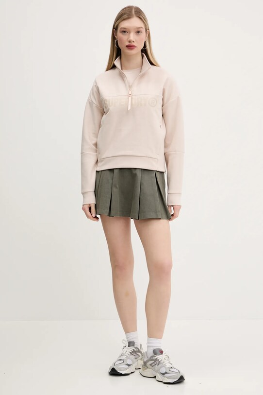 Superdry bluza W2012295A.7SJ bej SS25