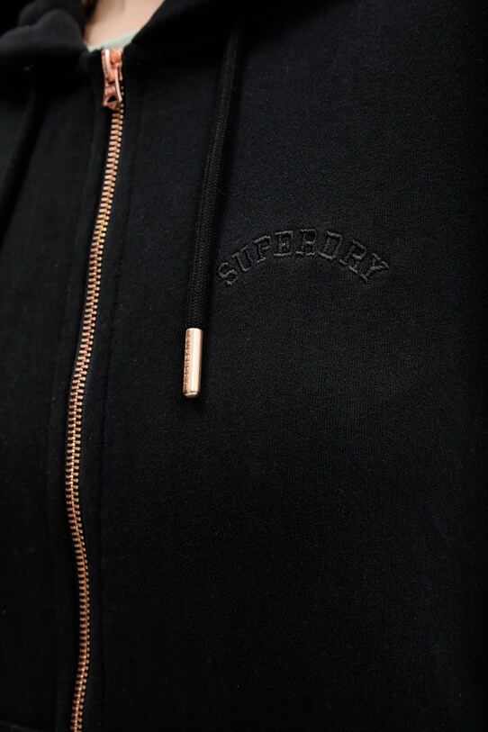 Bombažen pulover Superdry W2012358A.02A črna