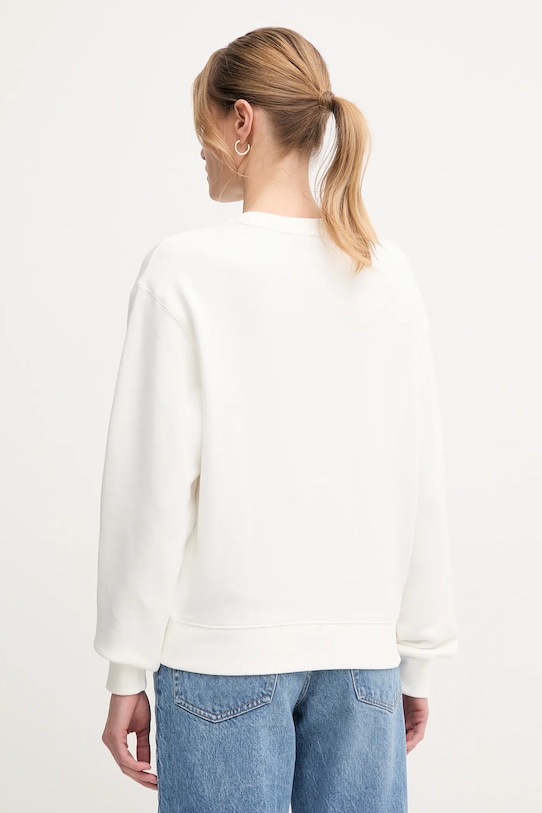 Îmbrăcăminte Tommy Hilfiger hanorac de bumbac WW0WW45430 alb