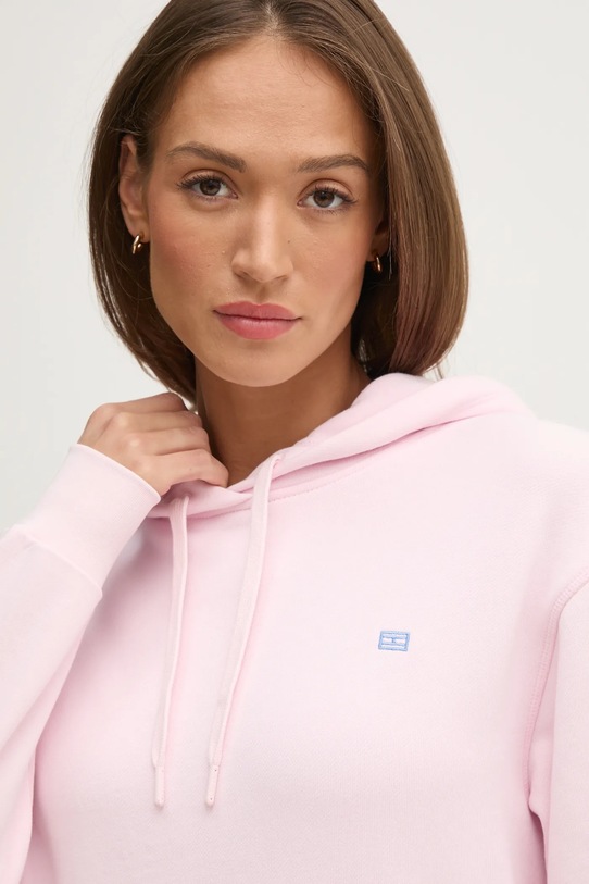 Tommy Hilfiger bluza bawełniana różowy WW0WW45979