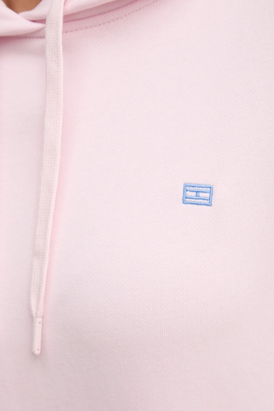 Tommy Hilfiger bluza bawełniana WW0WW45979 różowy