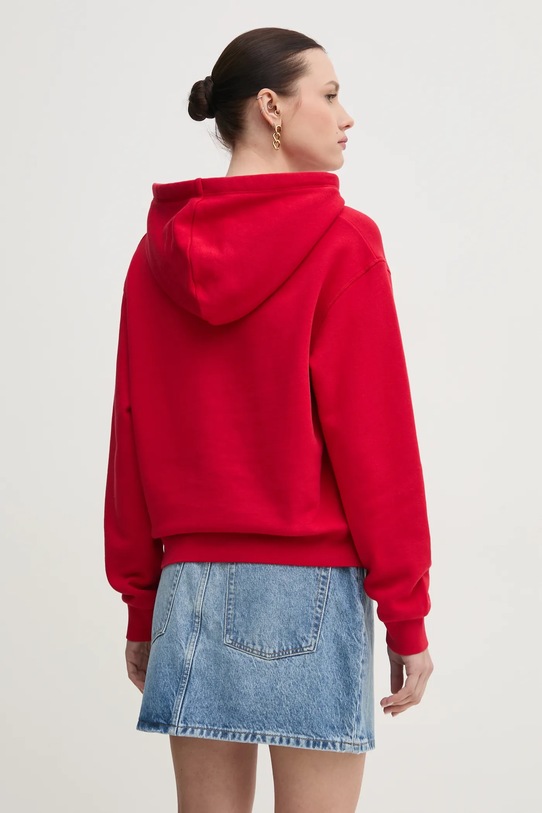 Odzież Tommy Hilfiger bluza bawełniana WW0WW45979 czerwony