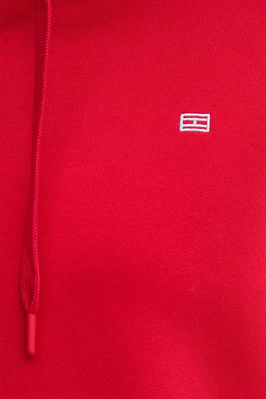 Tommy Hilfiger bluza bawełniana WW0WW45979 czerwony
