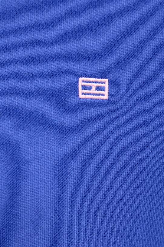 Tommy Hilfiger bluza bawełniana WW0WW45980 fioletowy
