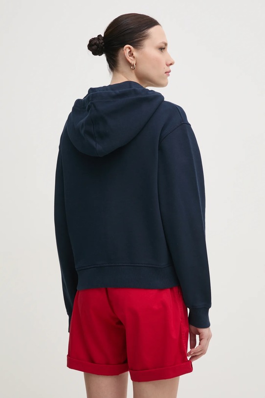 Odzież Tommy Hilfiger bluza bawełniana WW0WW44632 granatowy