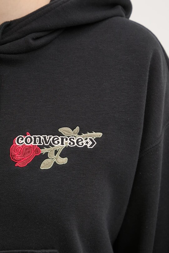 Μπλούζα Converse 10028309.A02 μαύρο