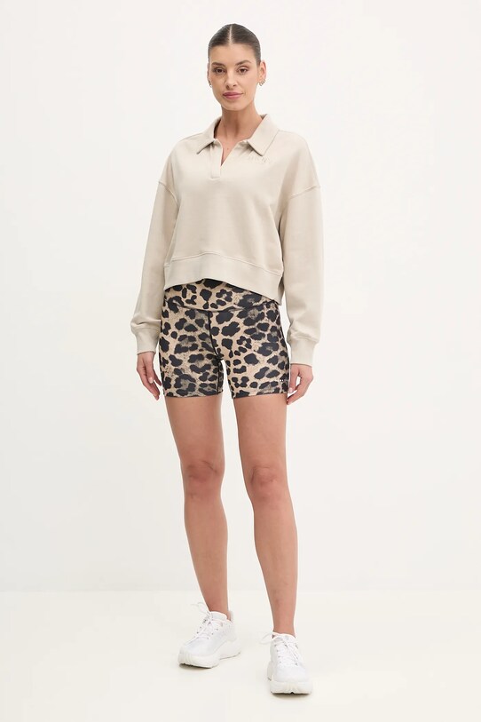 Dkny felpa in cotone DP5T1243 beige SS25