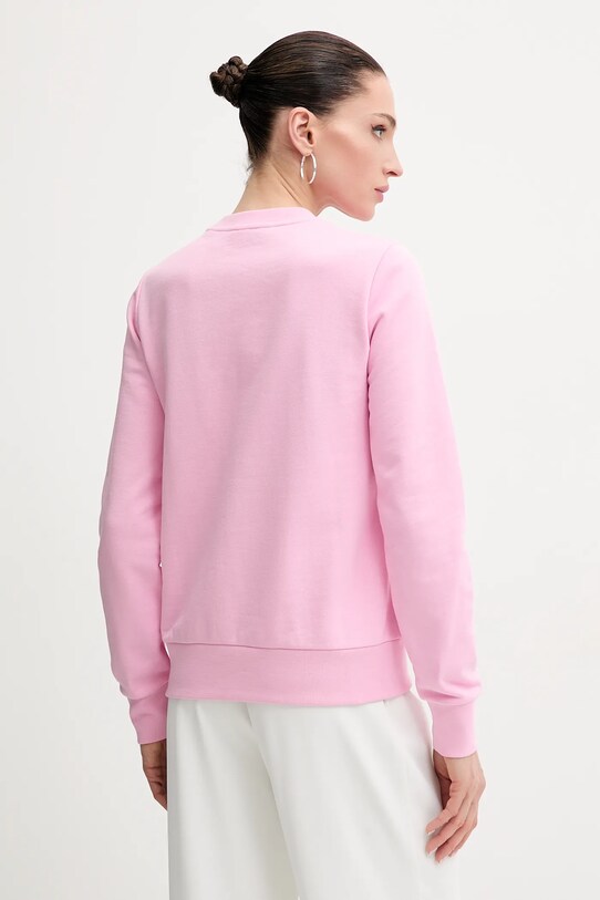 Odzież Karl Lagerfeld bluza bawełniana ASW20006 różowy