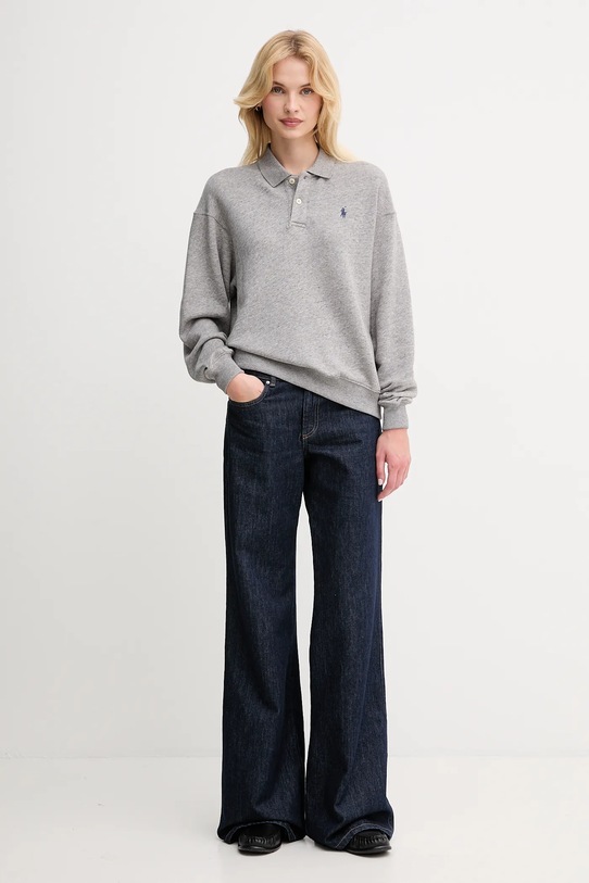 Polo Ralph Lauren sweatshirt 211965097 gray SS25