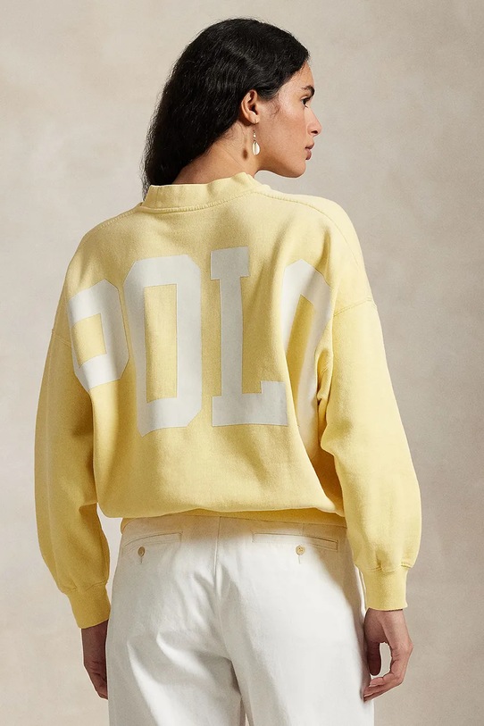 Polo Ralph Lauren bluza 211965111 żółty SS25