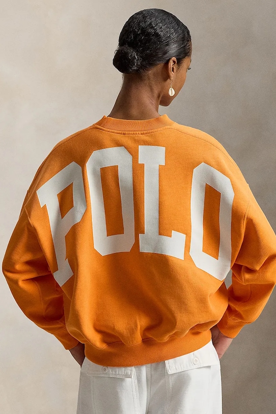 Mikina Polo Ralph Lauren 211965111 oranžová SS25