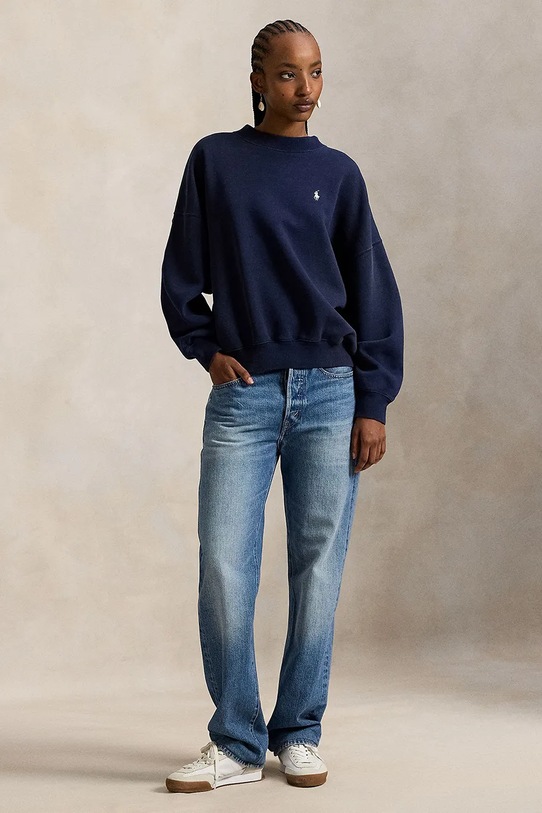 Oblečenie Mikina Polo Ralph Lauren 211965111 tmavomodrá