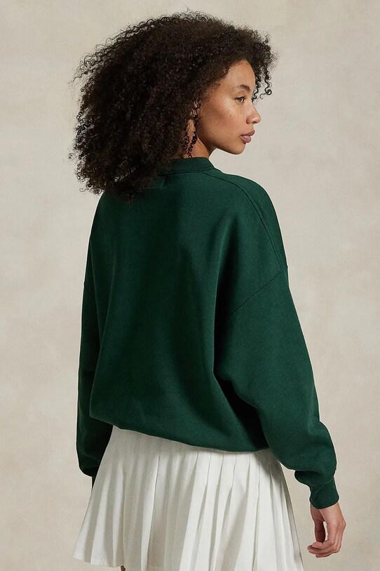 Суичър Polo Ralph Lauren 211970425 зелен SS25