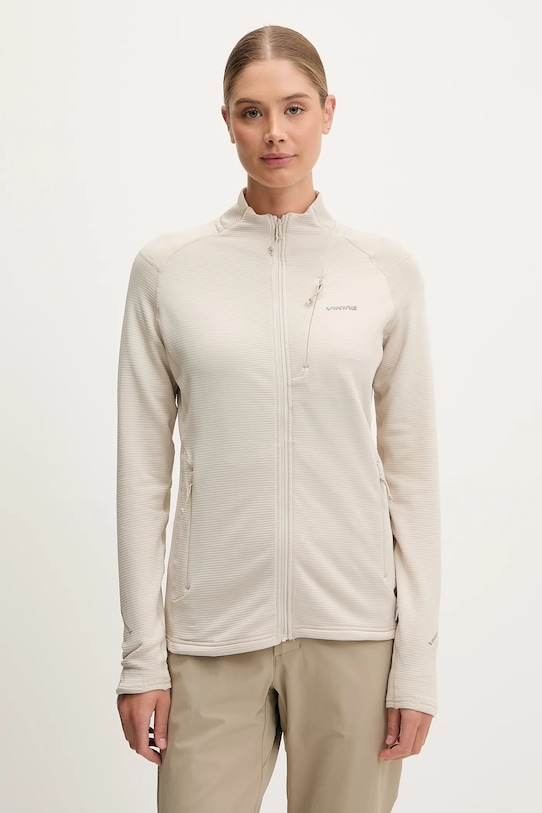 Outdoorová mikina Viking Birger s elastanom béžová 740.27.9384