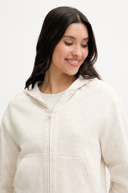 Ρούχα Μπλούζα Calvin Klein Underwear LV00QS7504 μπεζ