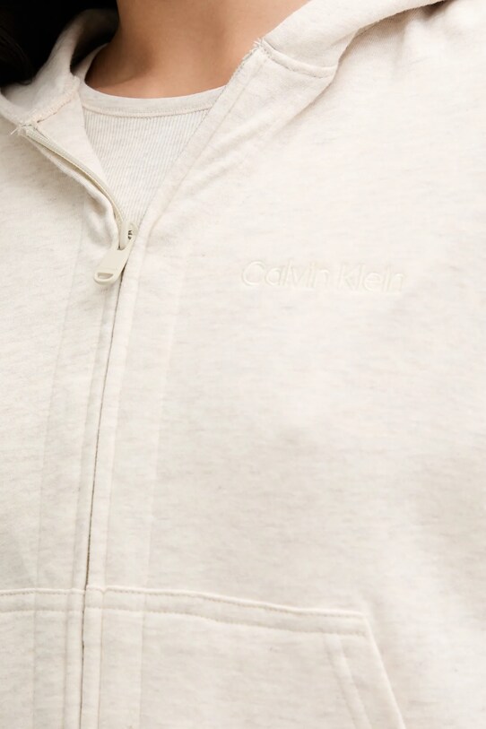 Μπλούζα Calvin Klein Underwear μπεζ LV00QS7504