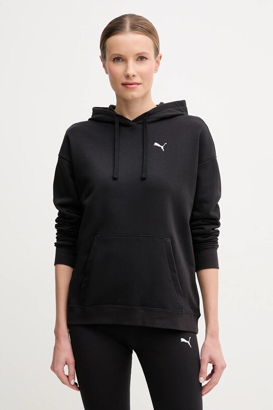 Mikina Puma s kapucí černá 684977