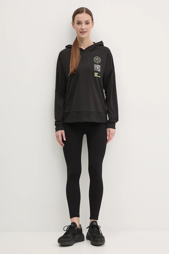 Tréninková mikina Puma PUMA x HYROX 526907 černá SS25